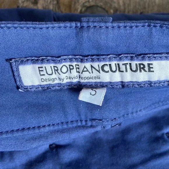 European Culture  | Pleated Wide Leg Pants - Picture 3 of 8